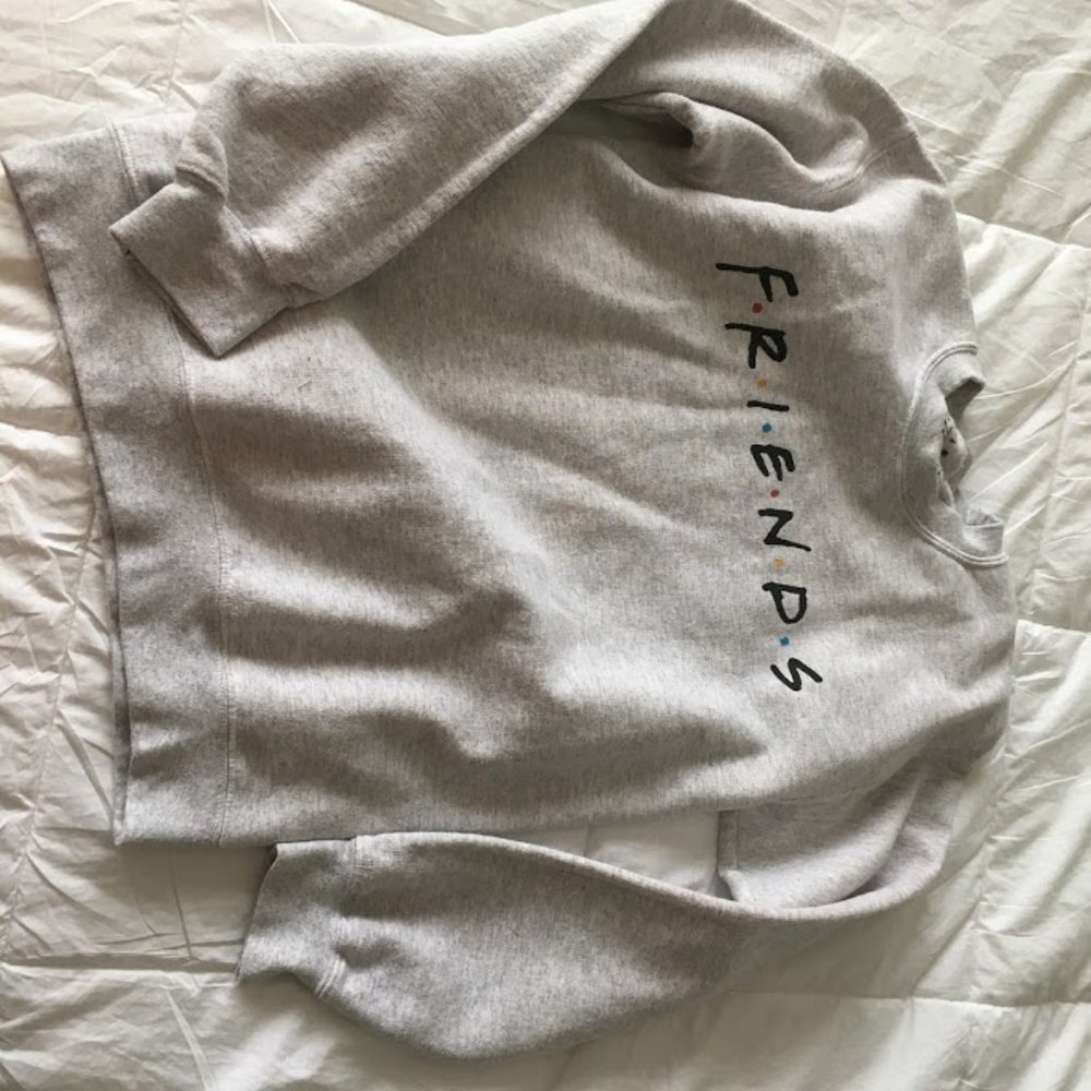 Urban Outfitters Friends Grey/Gray Crewneck